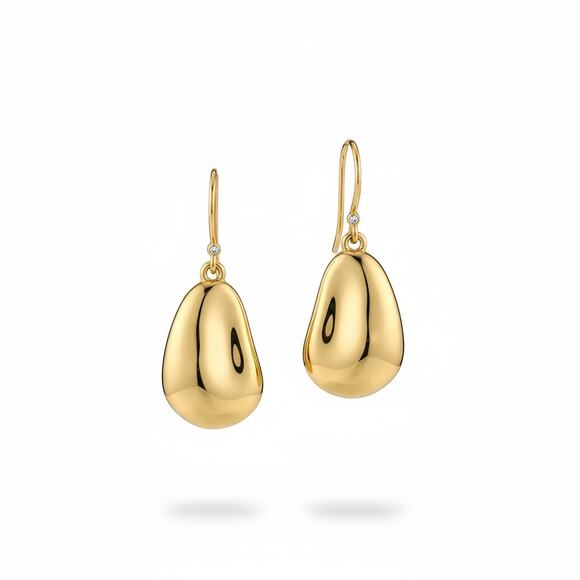 Anne Klein Jewelry - Anne Klein Gold Tone Teardrop Dangle Earrings NWT